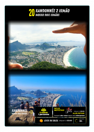 Randonnée <br> Morro Dois Irmãos