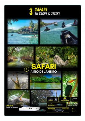 SAFARI <br> Yacht privé + Jetski