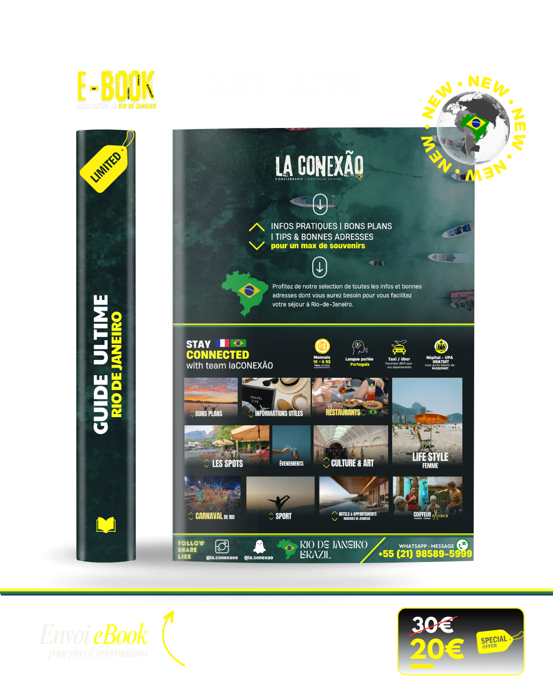 eBook - Guide Ultime à Rio : TIPS, ADRESSES & BONS PLANS
