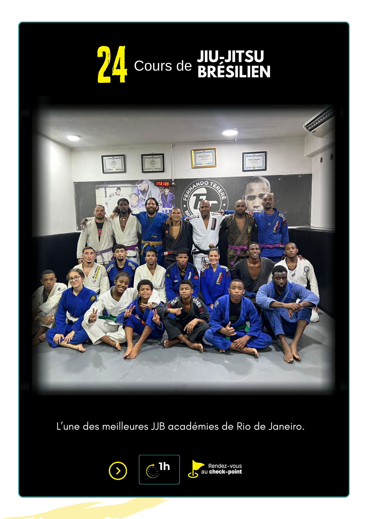 Cours de Jiu-jitsu Brésilien
