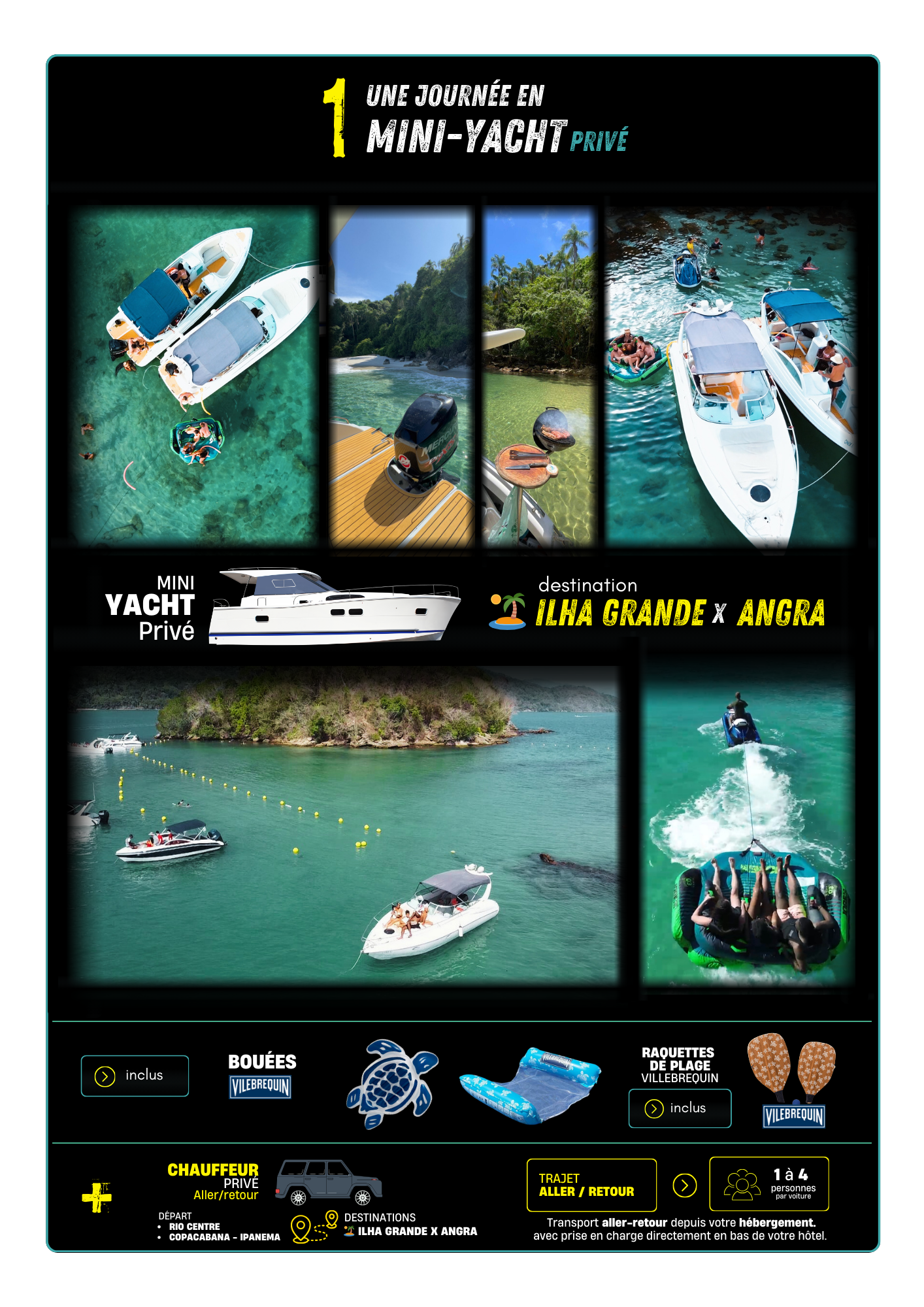 Journée en mini-YACHT privé