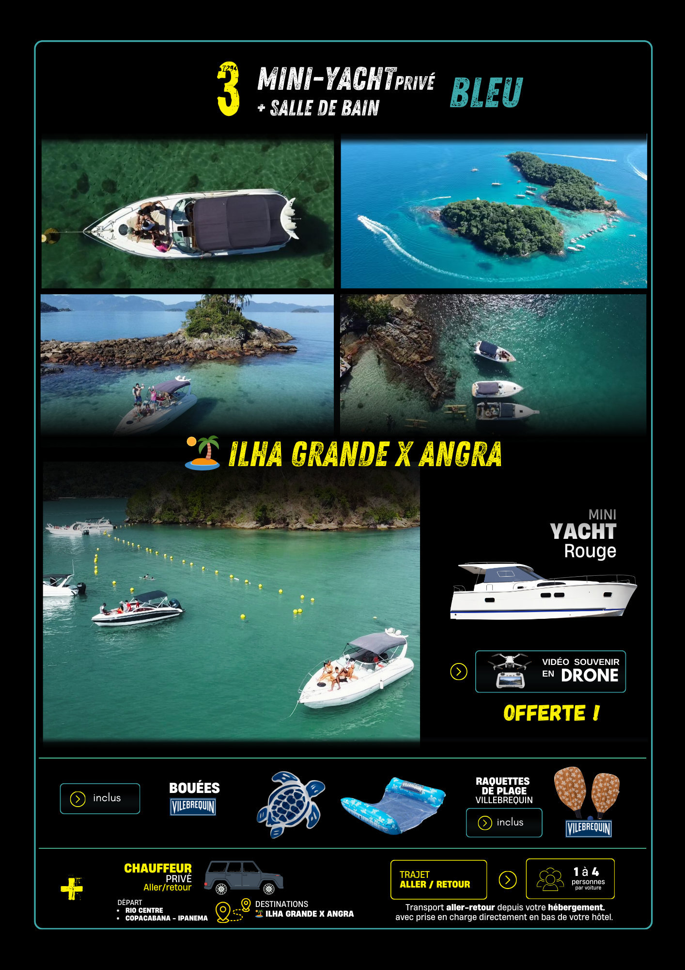 mini-YACHT Privé - Bleu