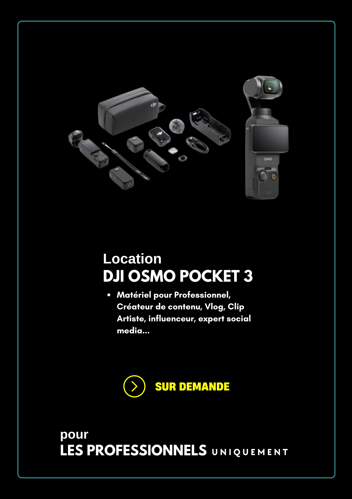 Caméra - DJI OSMO P3