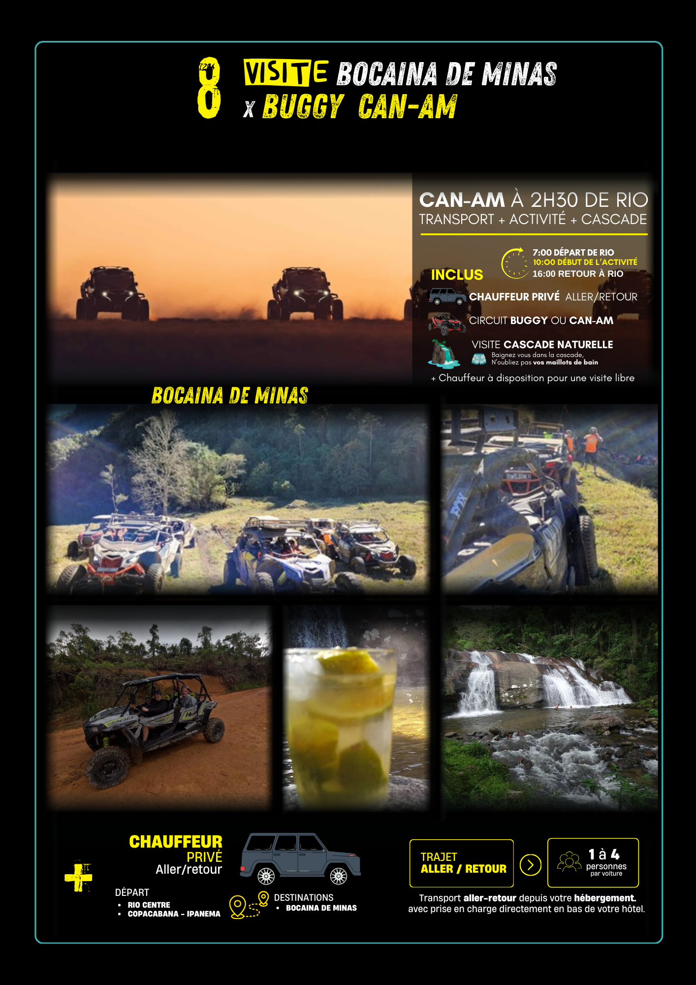 BUGGY / CAN-AM <br> Visite BOCAINA DE MINAS